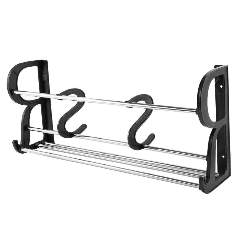 2-pack Over The Door Shoe Rack,hanging Door Shoe Rack with S-shape