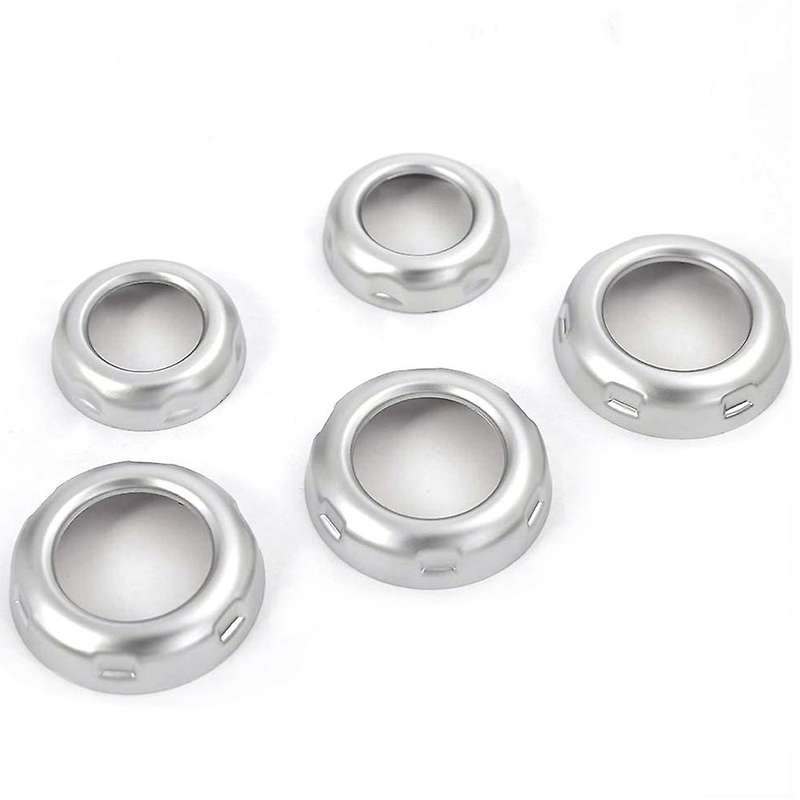Car Volume and Air Knobs Trim Stickers for Land Rover Discovery 4
