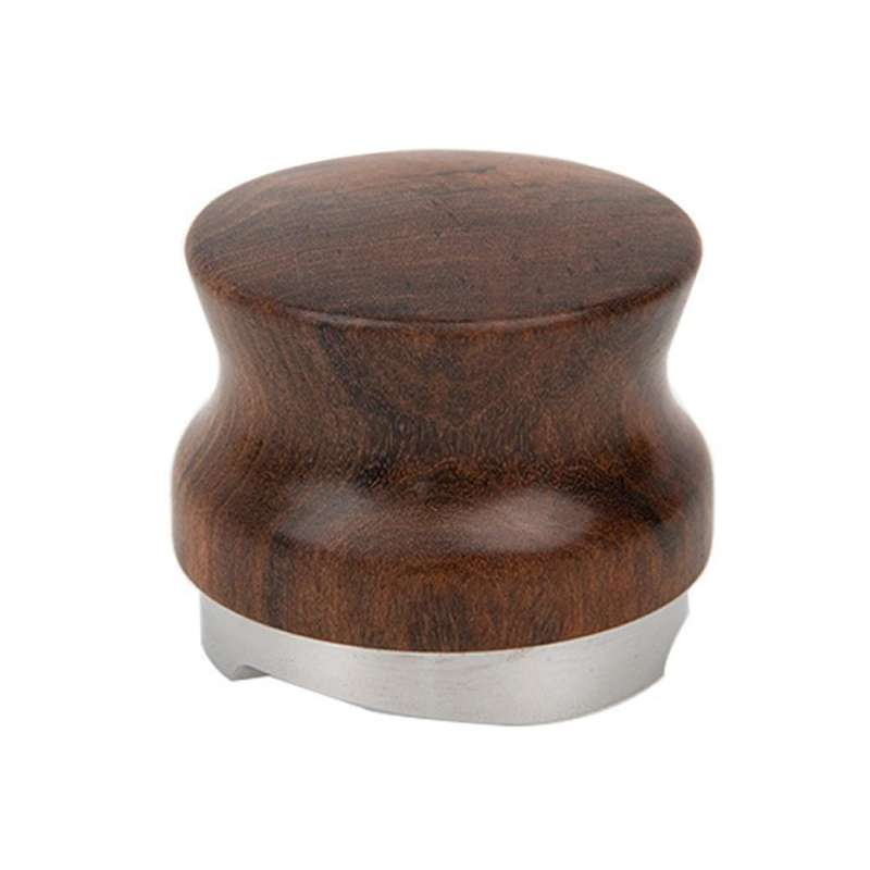 Coffee Tamper 3 Angled Slopes Wood Coffee Powder Hammer Tools,49mm
