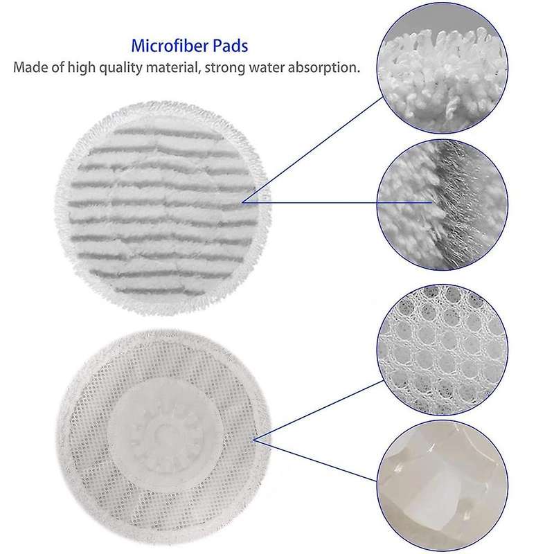 Steam Mop Pads for Shark S7000amz S7001 Tgt Steam Mop, Pads