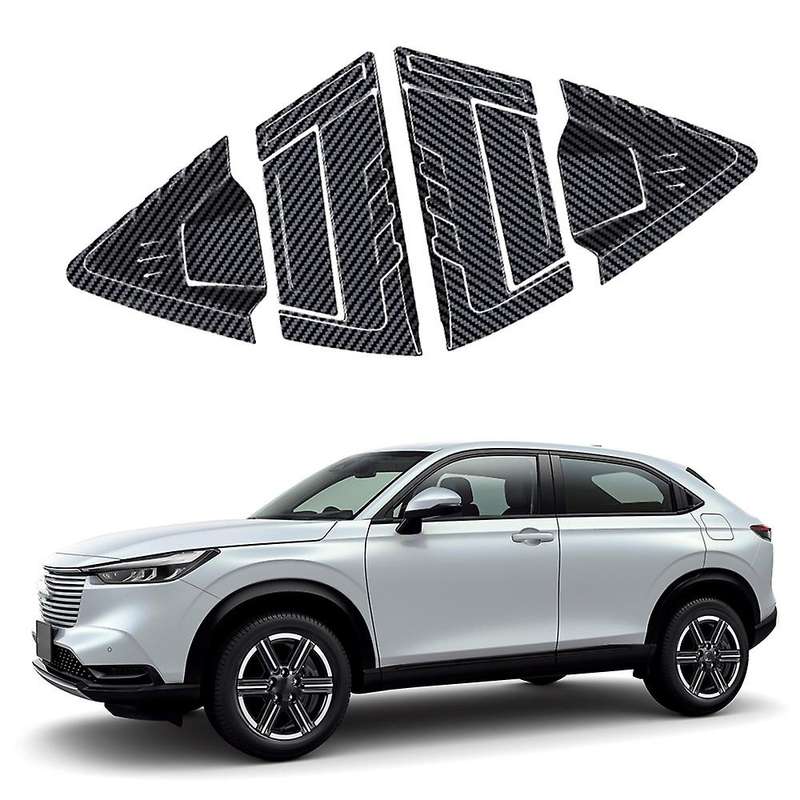 For Honda Vezel Hrv 2021 2022 Rear Door Handle Cover Carbon Fiber