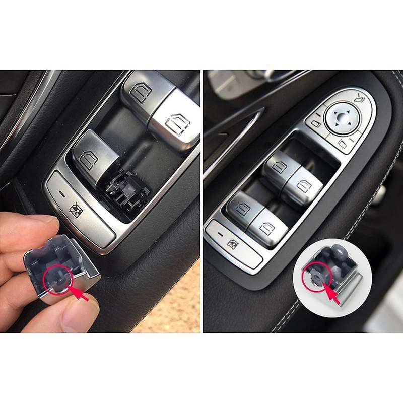 Car Seat Window Control Switch Repair Button Caps for Mercedes Benz