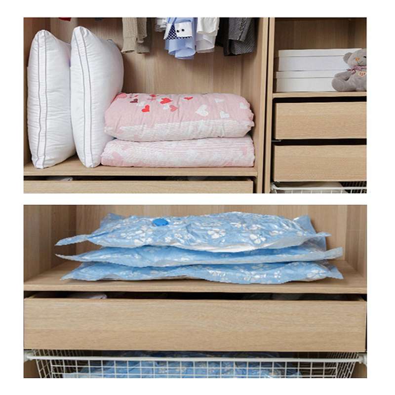 11pcs Thickened Vacuum Storage Bag for Compression Bag with Hand Pump