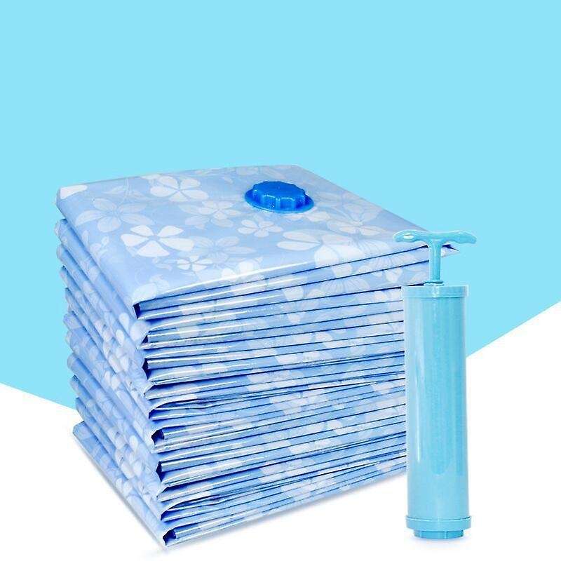 11pcs Thickened Vacuum Storage Bag for Compression Bag with Hand Pump