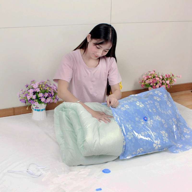 11pcs Thickened Vacuum Storage Bag for Compression Bag with Hand Pump