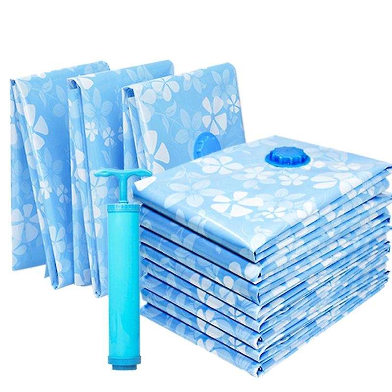 11pcs Thickened Vacuum Storage Bag for Compression Bag with Hand Pump