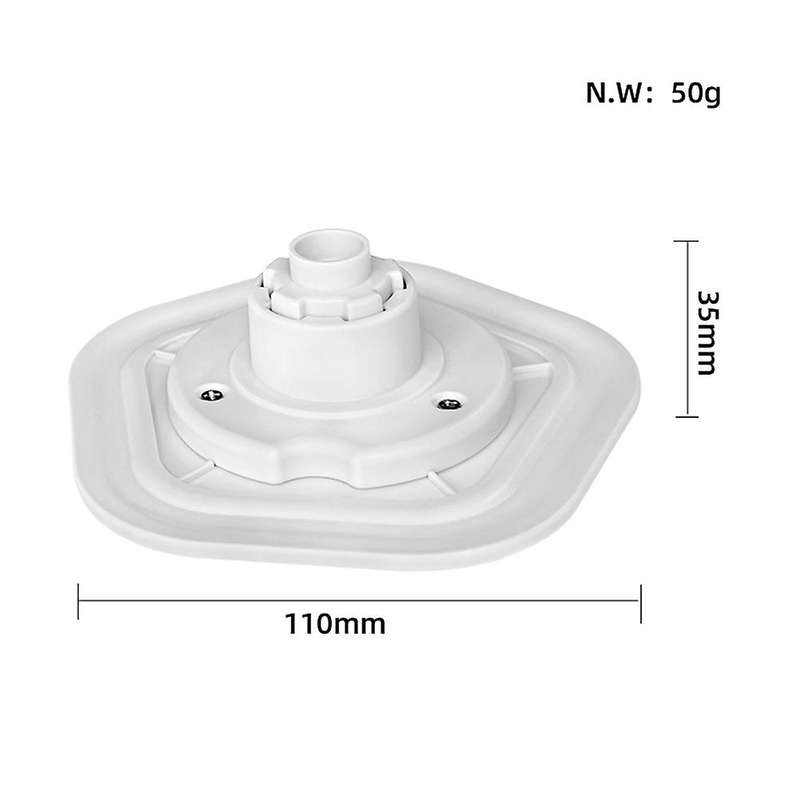 4pcs Detachable Washable Mop Cloth Holder Replacement Parts