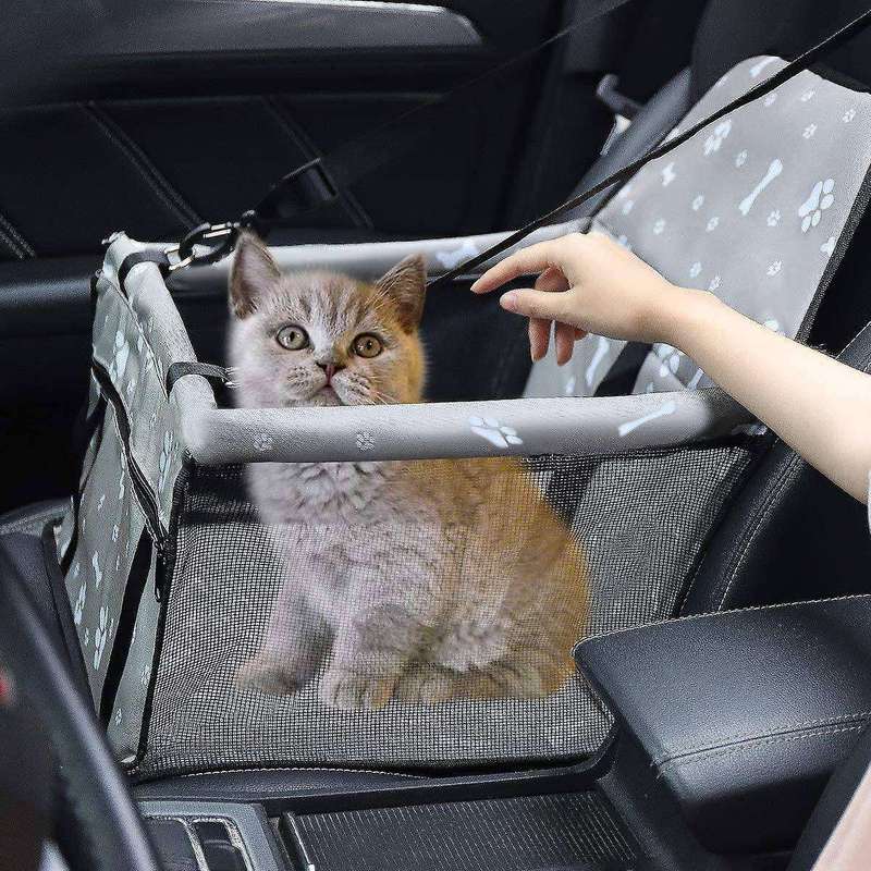 Portable Pet Booster Car Seat, Anti-collapse for Small Pets B