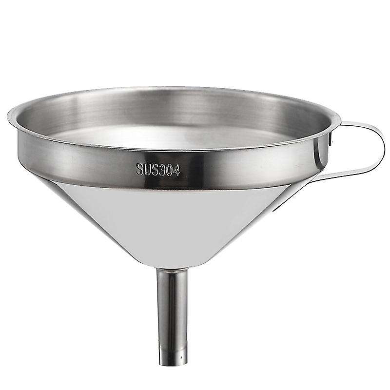 3pcs Stainless Steel Wide Mouth Funnel with Filter for Bottle Canning