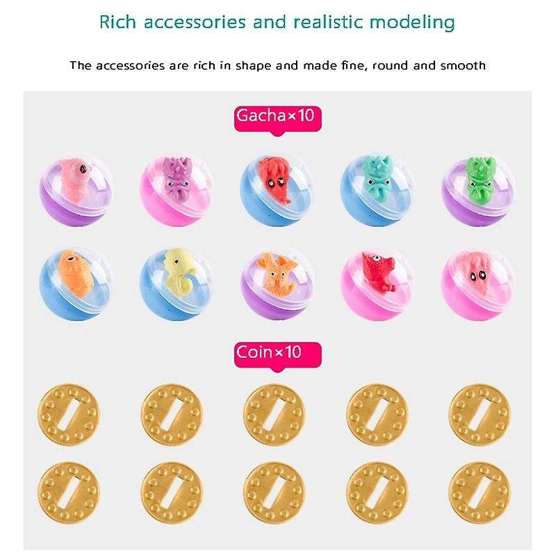 Mini Grasping Music Clip Candy Machine Small Gashapon Catching Robot
