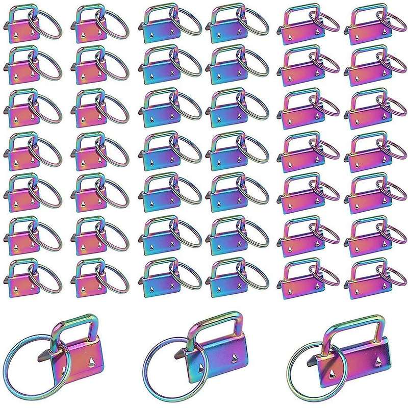 1 Inch Key Chain Hardware with Key Ring for Webbing Wristlets A