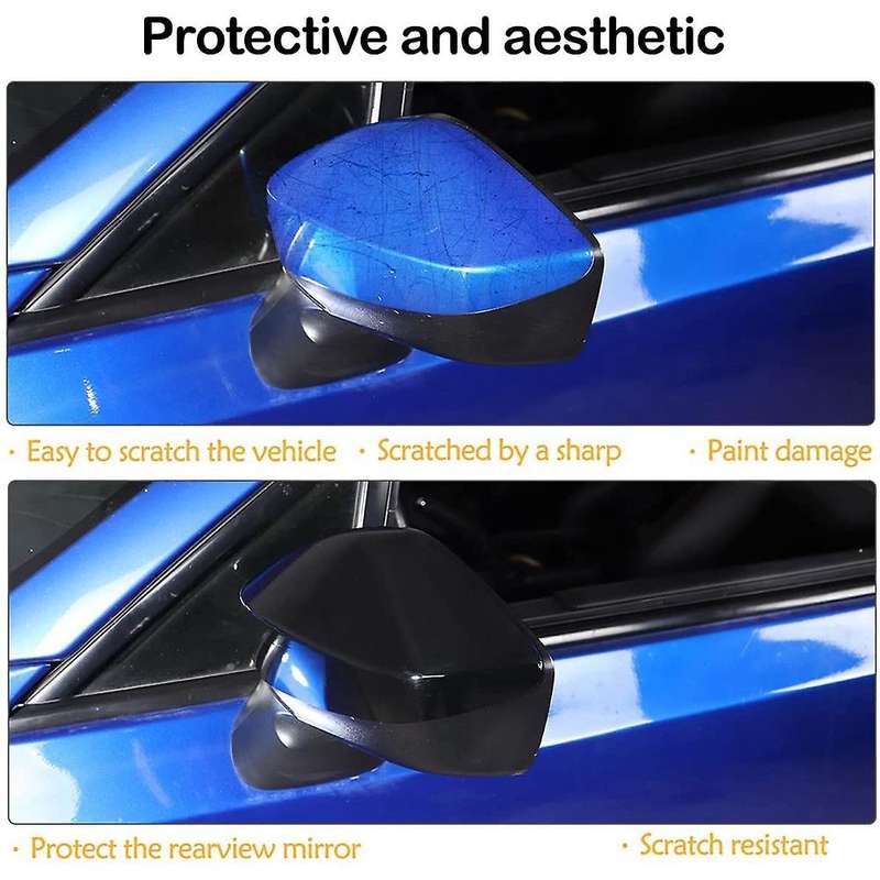 For Subaru Brz & Toyota 86 12-20 Rearview Mirror Cap Exterior, 2pcs