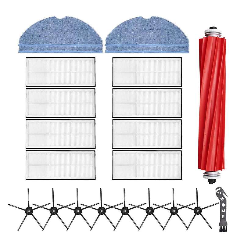 Main Side Brush Hepa Filter Mop Cloth for Roborock S7 T7s T7s Plus