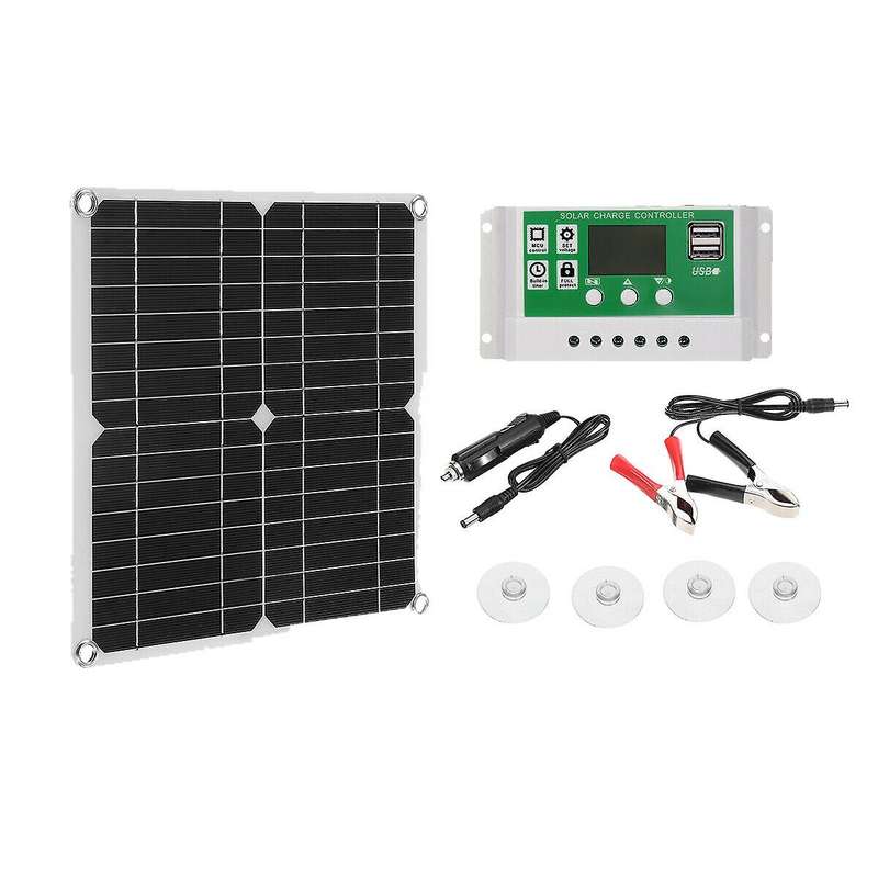 200w Solar Panel Kit 60a 12v Battery Charger with Controller