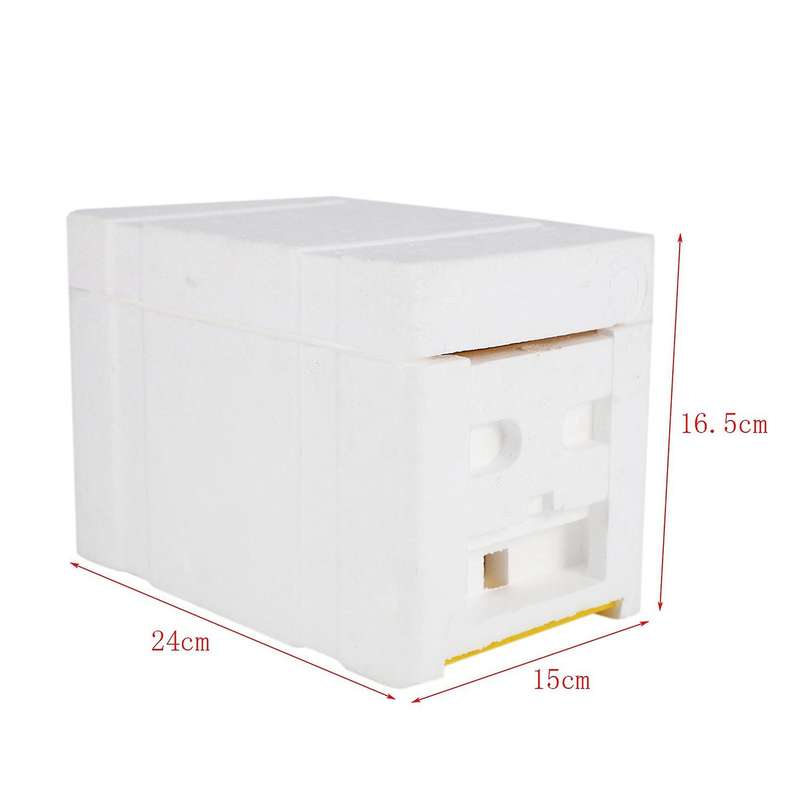 Bee Hive Beekeeping King Box Pollination Box Foam Frames Tool Kit