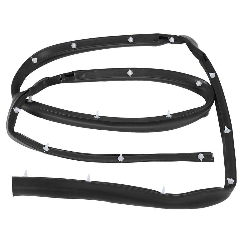 Car Front Left Door Rubber Seal Doorpost Rubber Strip