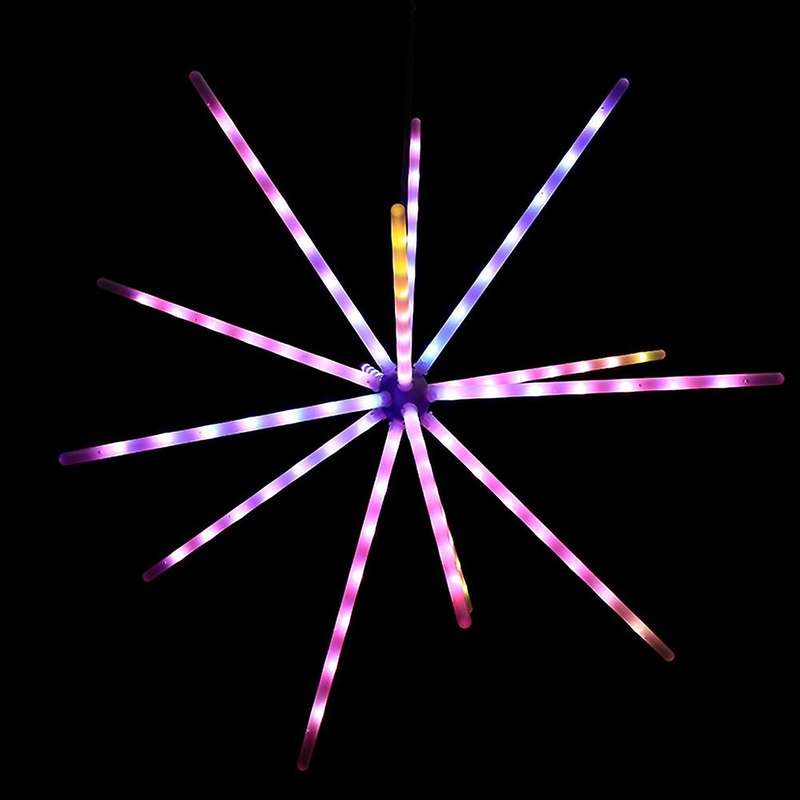 18 Modes Firework Lights String Outdoor Indoor Home Party Decor-a
