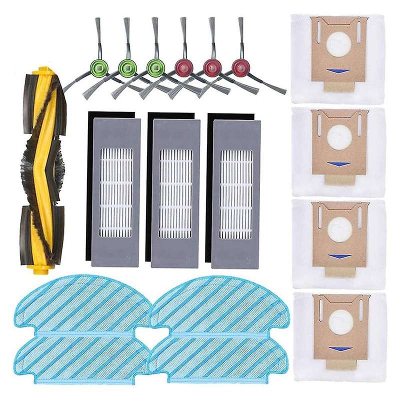 Hepa Filter Main Side Brush for Ozmo T8 Aivi T8max N8 Pro N8 Pro +