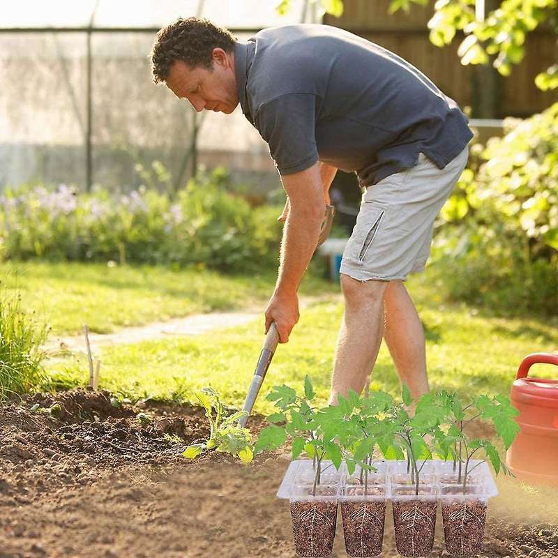 10 Pack Seed Starter Trays Kit with Dome and Base Include Dispenser
