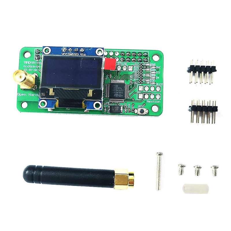 Antenna + Oled + Mmdvm Hotspot Support P25 Dmr Ysf for Raspberry Pi