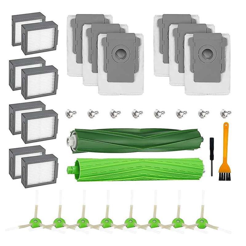 For Irobot Roomba I7 E6 I3 Filter Hepa Main Brush Side Brush Rag Mop
