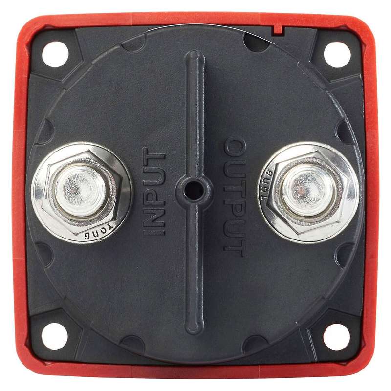 6006 M-series Battery Switch, 300a 48v Dc Max Power Switch (red)