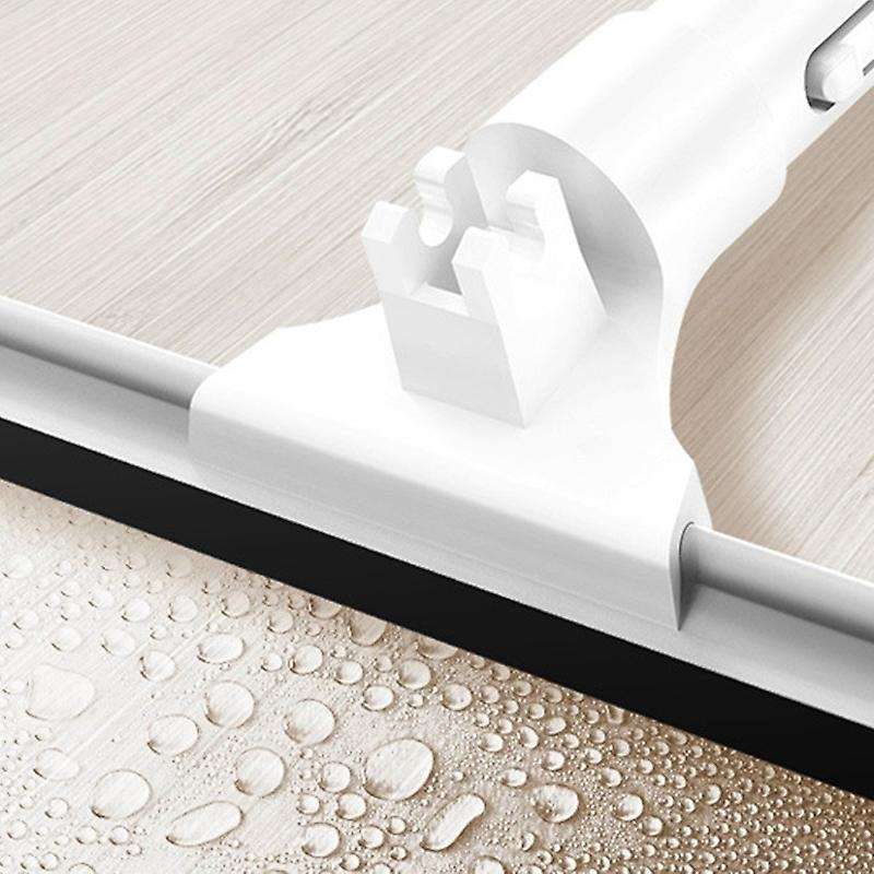 Long Handle Glass Cleaning Brush with Water Spray Double-sided Wiper