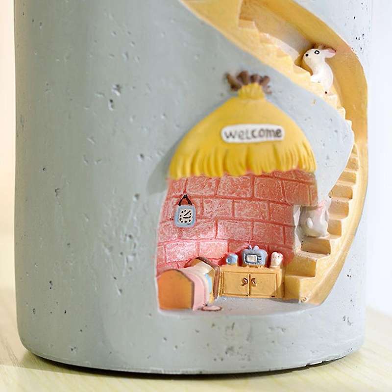 Animal Resin Flowerpot Succulent Plant Pot Water Planting Container