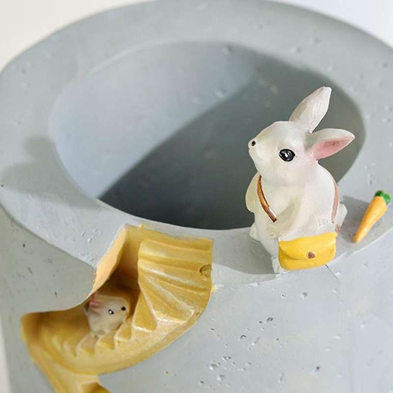 Animal Resin Flowerpot Succulent Plant Pot Water Planting Container
