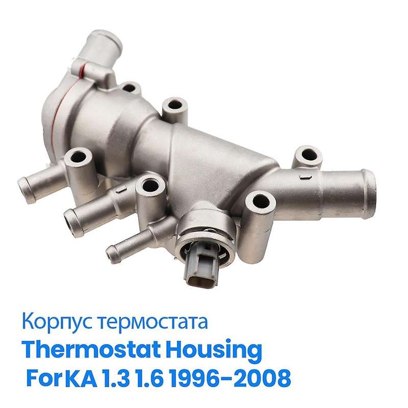 Engine Coolant Thermostat Housing for Ford Ka 1.3 1.6 Duratec 96-08