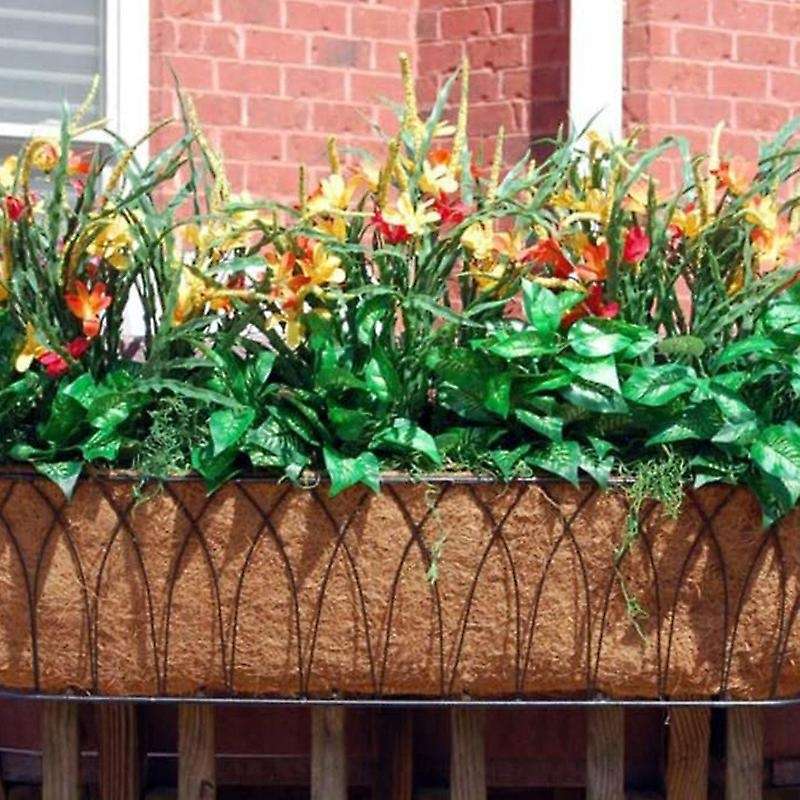 24 Inch Coconut Liners for Planters,horse Trough Coco Liners 4 Pack
