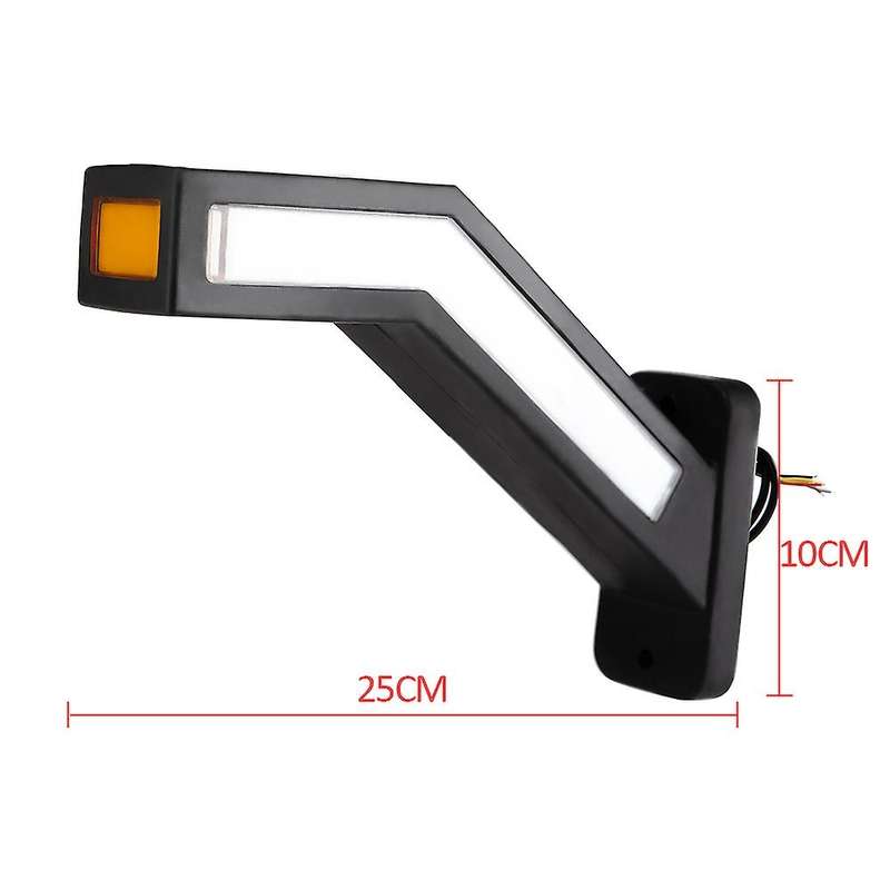 2pcs 33 Led Side Marker Lighting Led Lights for Trailer 12-24v