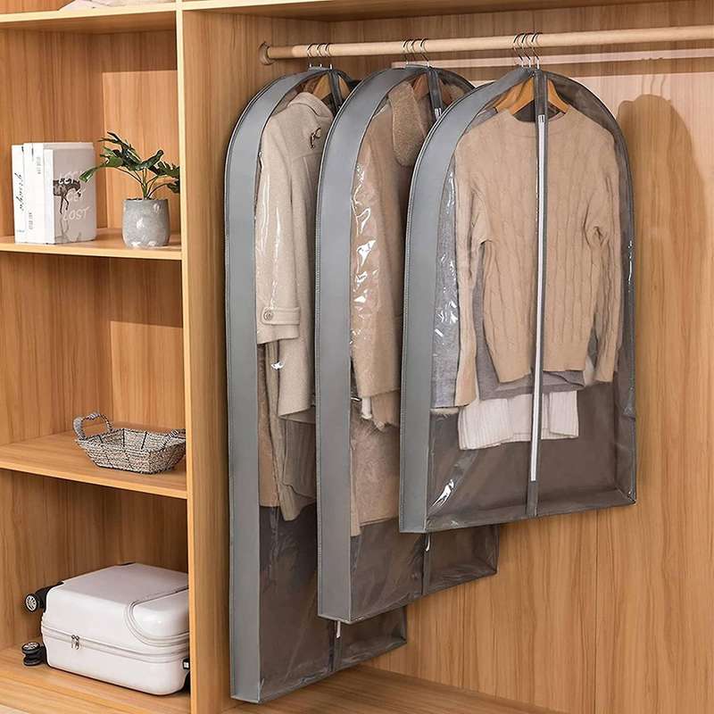 Garment Bags for Storage Hanging Clothes 6 Pack, 40inch Storage Bags