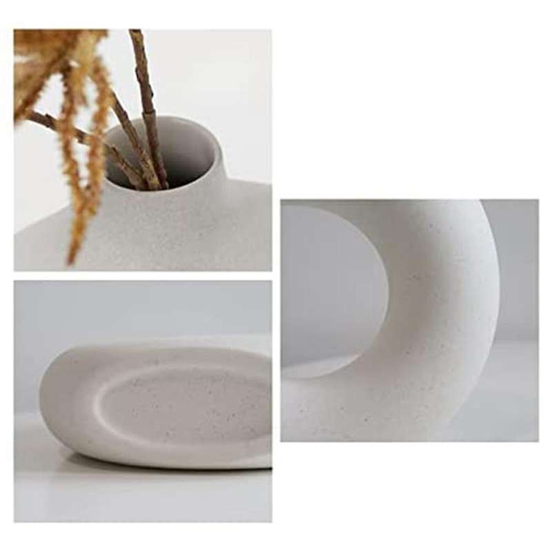 Donut Vase Modern Deko Handmade Vase Dekoration Und Geschenk-m