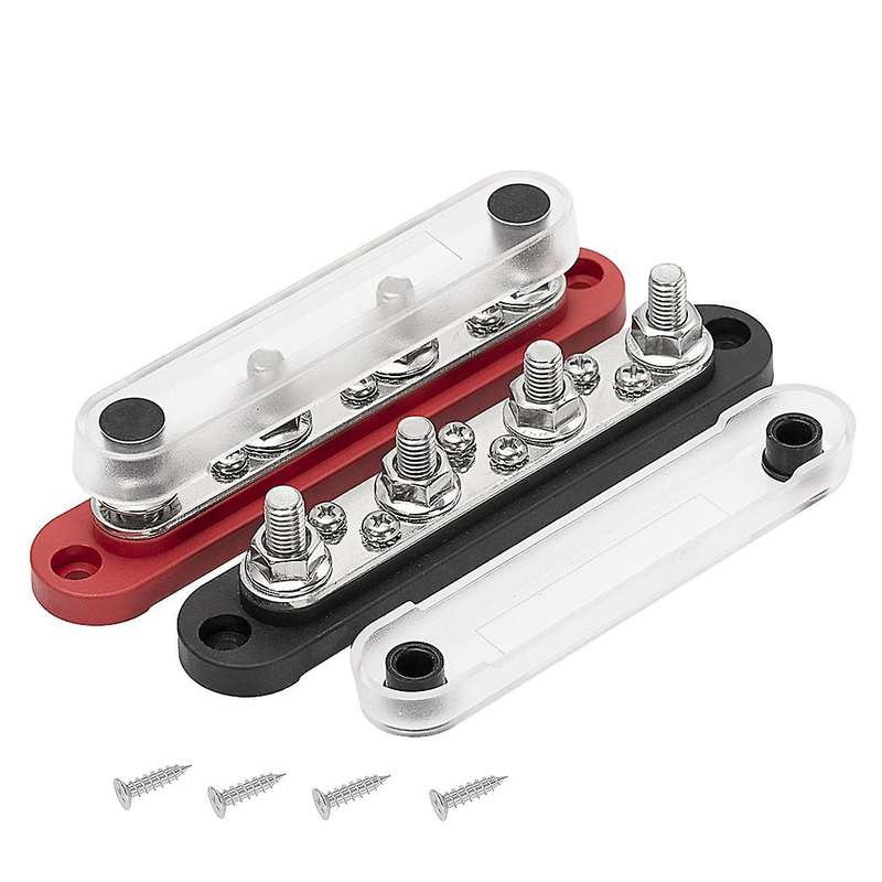 Car Terminal Block Bus Bar 150a Power Distribution Block M8 Terminal