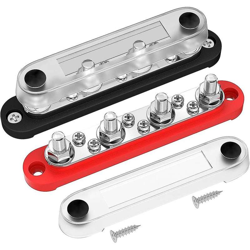 Car Terminal Block Bus Bar 150a Power Distribution Block M8 Terminal