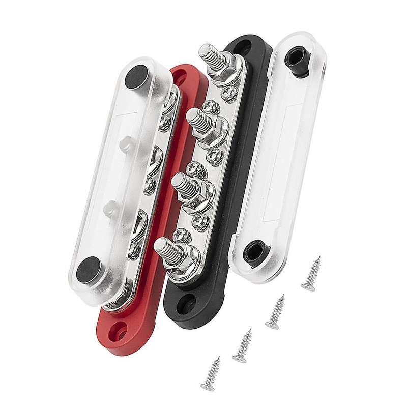 Car Terminal Block Bus Bar 150a Power Distribution Block M8 Terminal