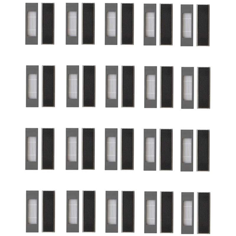 20 Pairs for Ecovacs Deebot Ozmo T5/n8/n5/t8 Sweeping Filter Cotton