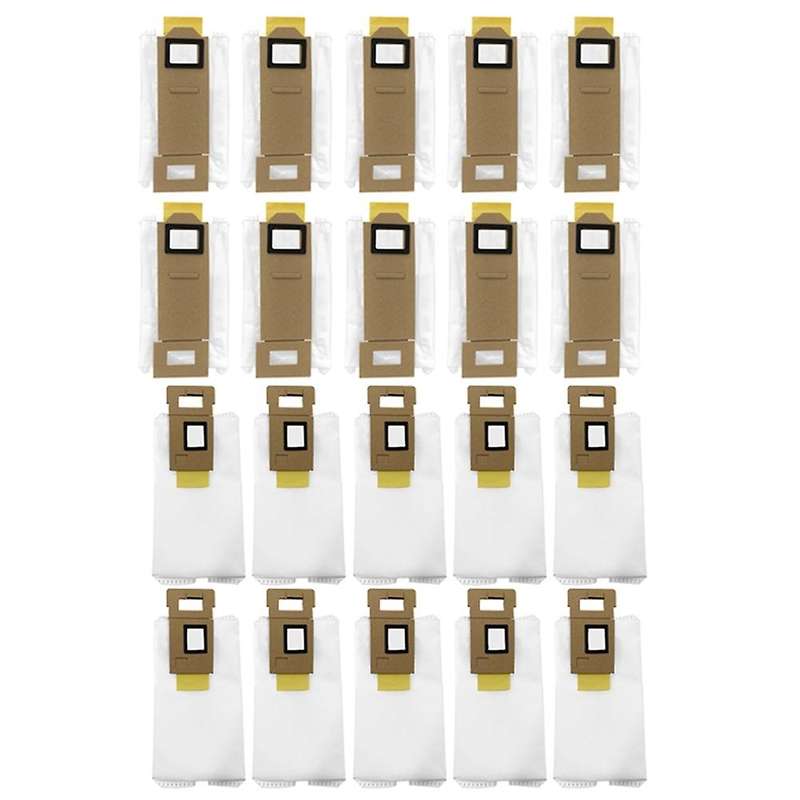 20pcs for Xiaomi Roborock T7 T7s T7plus T7splus S7 Robot Dust Bag