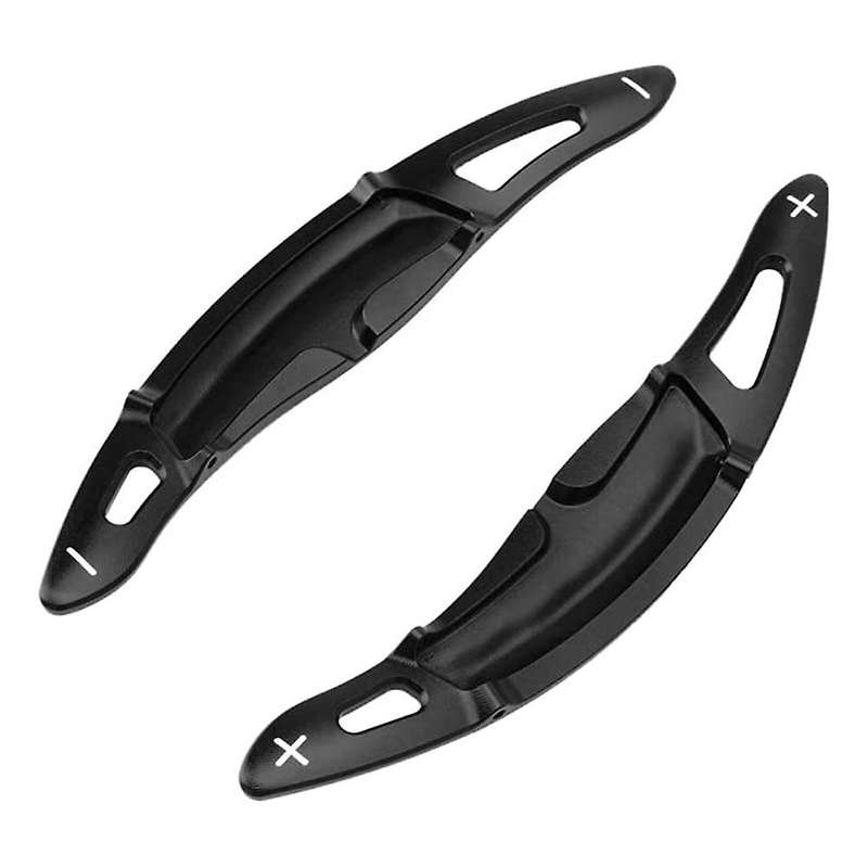 Car Steering Wheel Shift Paddle For-porsche Panamera Macan Black