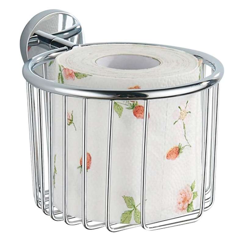 Wooden Tissue Holder Wall Mounted Toilet Paper Rack Home Supplies 2