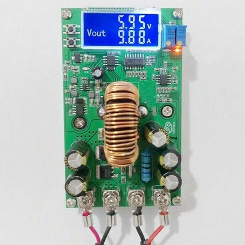 Wd5020 7-50v 20a Large Power Adjustable Step-down Power Supply Module