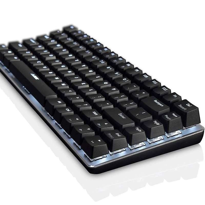 Ajazz Ak33 Wired Gaming Keyboard Led Backlit 82 Keys Usb Keyboard
