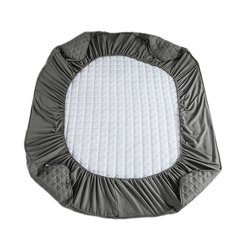 Cotton Fitted Sheet Bed Mattress Protector Cover Winter Warm --150cm