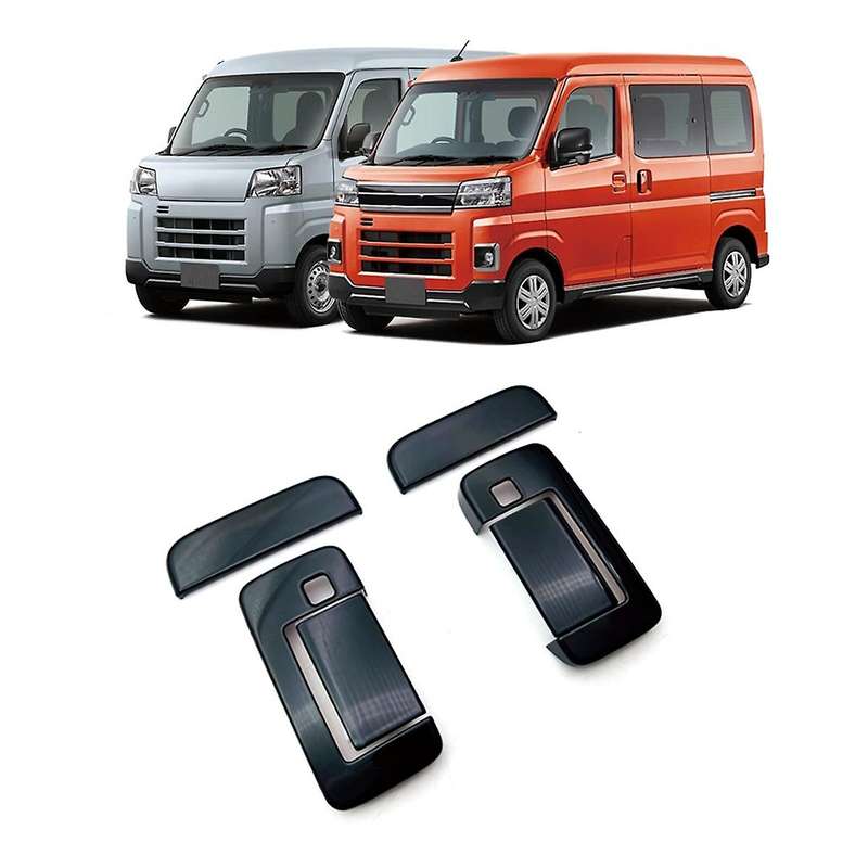 For Daihatsu Hijet Cargo Exterior Side Door Handle Frame Cover Trim