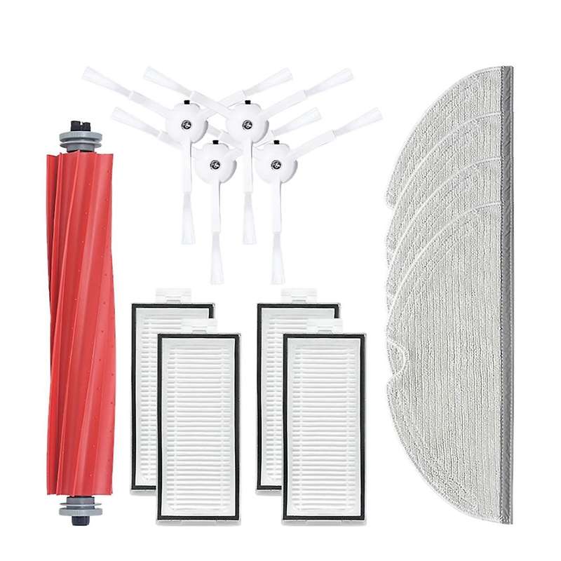 Main Brush Side Brush Filter Mop Parts for Xiaomi Stone Q7 Max+