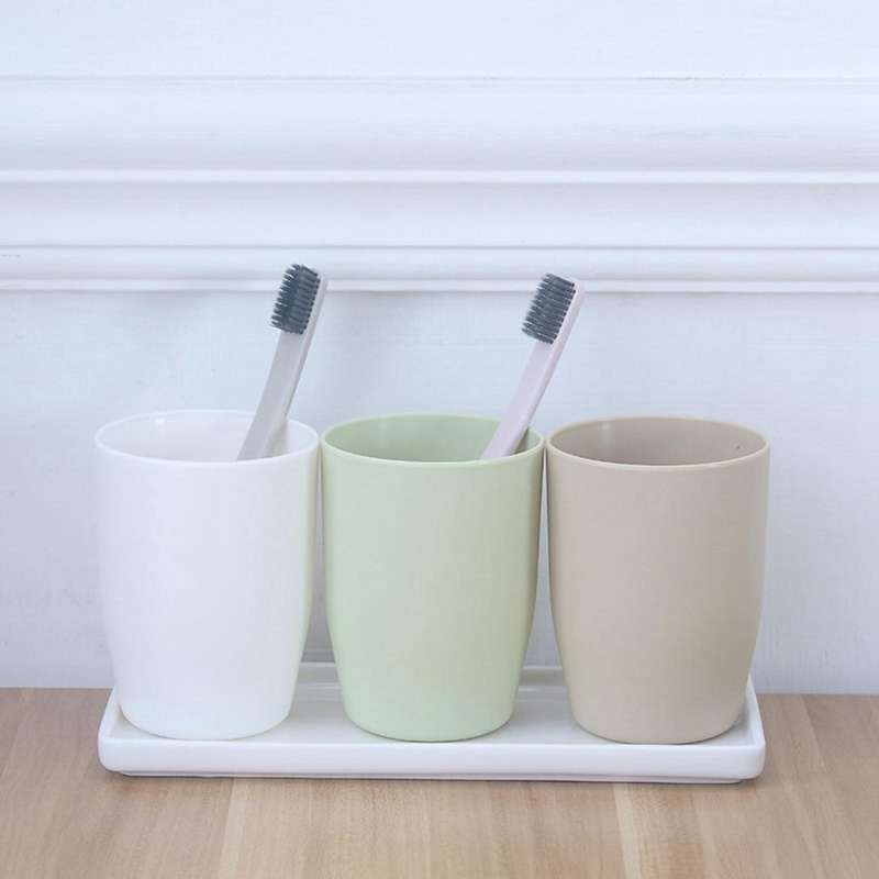 Rectangular Ceramic Tray Plate White Porcelain Plate Mouthwash Tray