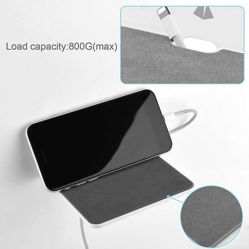4pack Acrylic Wall Mount Display Shelf for Bluetooth Speaker-white