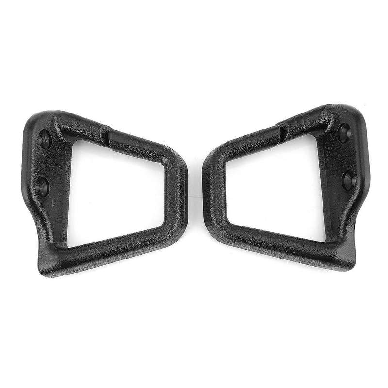 Front Seat Belt Shoulder Guide Clips for 93-02 Camaro Firebird Ebony