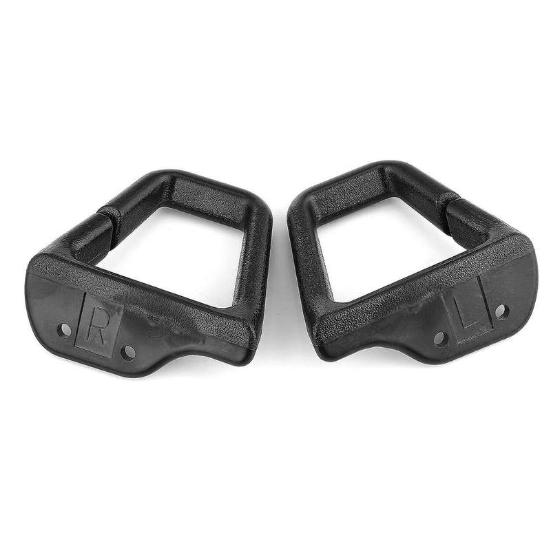 Front Seat Belt Shoulder Guide Clips for 93-02 Camaro Firebird Ebony